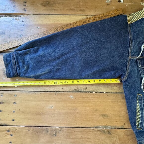 Vintage 1980's "Get Used" By Elie Distressed Jacket RN:71554 Sz. Large - Picture 8 of 9